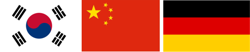 Association with Chinese, Korean and German Manufacturers